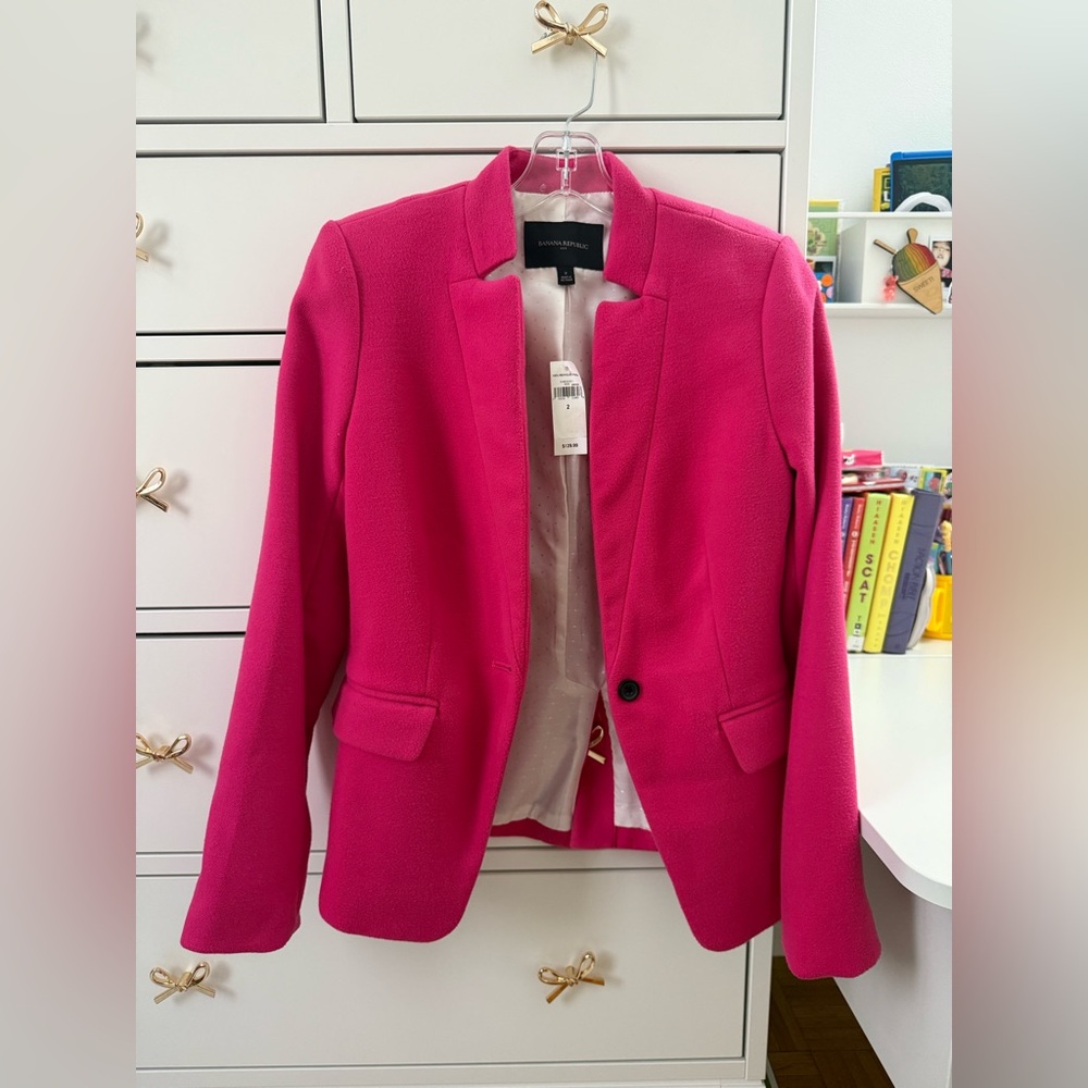 Banana Republic Fuchsia Women's Blazer